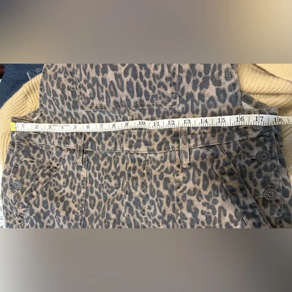 Leopard Print Women's Jumpsuit - Picture 8 of 11